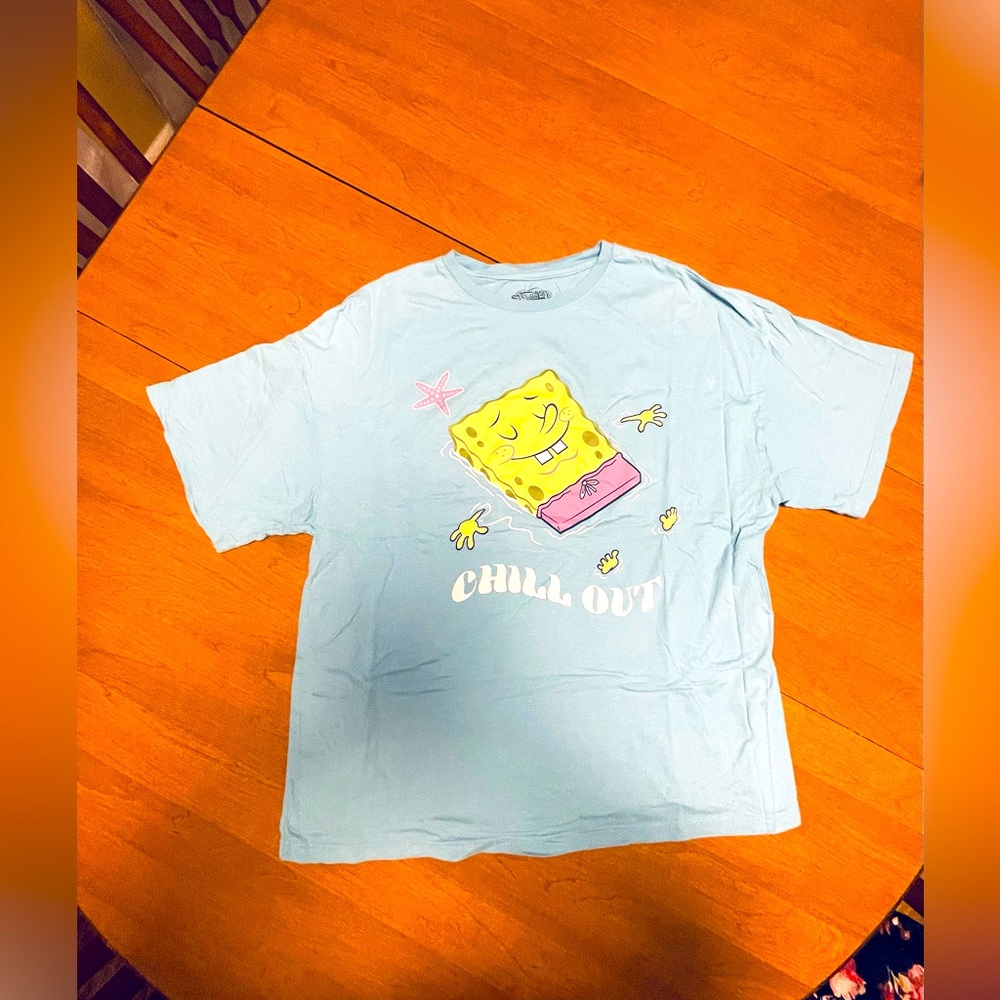 Oversized SpongeBob Shirt